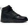 נעלי טיולים נייק לילדים Nike Manoa Leather (PS) - שחור