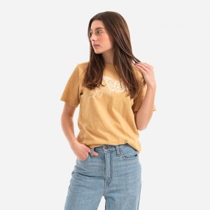 חולצת T קולומביה לנשים Columbia Break it DownTM - צהוב