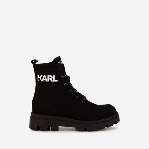 מגפי קרל לגרפלד לנשים Karl Lagerfeld  Ankle Boots - שחור