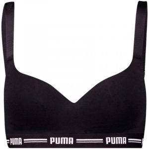 חזיית פומה לנשים PUMA Padded Top 1P Hang Sports Bra W - שחור