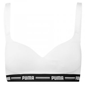 חזיית פומה לנשים PUMA Padded Top 1P Hang Sports Bra W - לבן