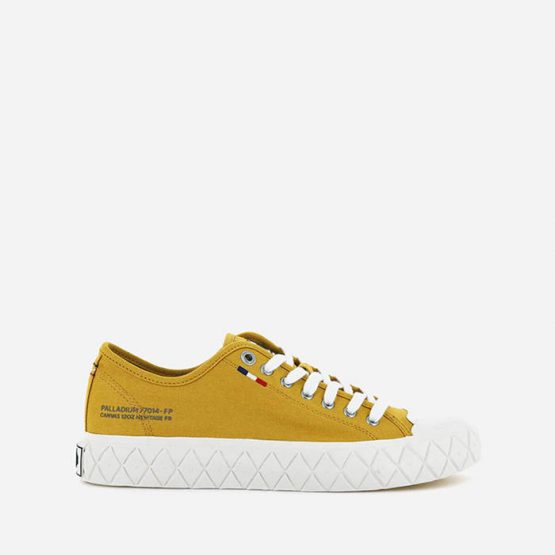נעלי סניקרס פלדיום לנשים Palladium Palla Ace Canvas - צהוב