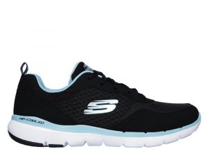 נעלי סניקרס סקצ'רס לנשים Skechers FLEX APPEAL 3.0 GO FORWARD - שחור