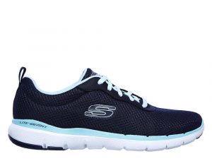 נעלי סניקרס סקצ'רס לנשים Skechers FLEX APPEAL 3.0 - שחור/כחול