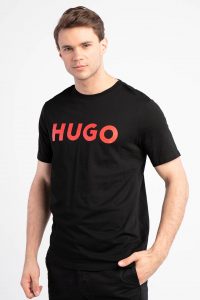 חולצת T הוגו בוס לגברים HUGO BOSS Dulivio - שחור