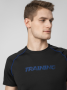 חולצת אימון פור אף לגברים 4F QUICK-DRYING TRAINING SHIRT TSMF015 - שחור