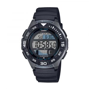 שעון קסיו לגברים CASIO Watch - שחור/כסף