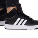נעלי סניקרס אדידס לנשים Adidas HOOPS MID 3.0 K - שחור/לבן