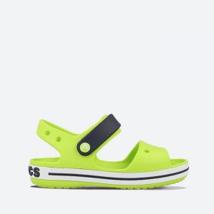 סנדלים קרוקס לילדים Crocs Crocband Sandal - ירוק