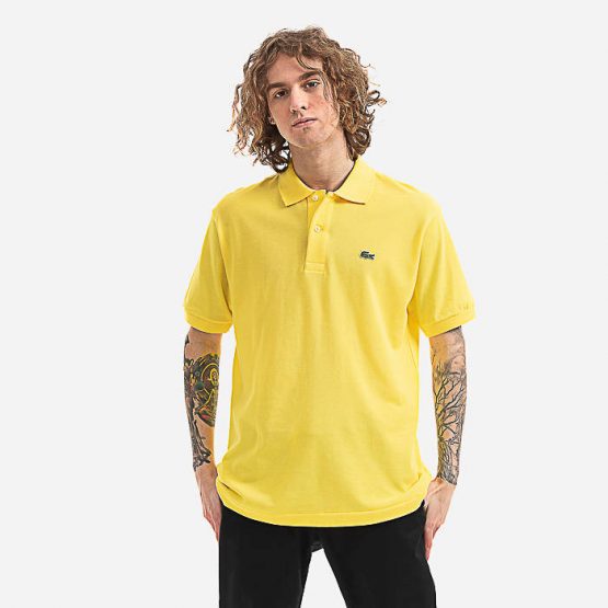 חולצת פולו לקוסט לגברים LACOSTE Polo - צהוב