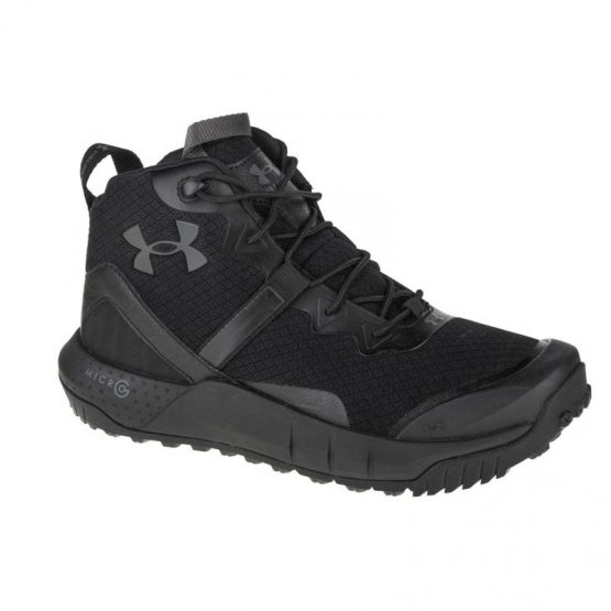 נעלי טיולים אנדר ארמור לגברים Under Armour Armor Micro G Valsetz Mid - שחור