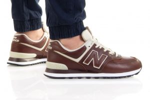 נעלי סניקרס ניו באלאנס לגברים New Balance ML574 - חום/בז'