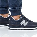 נעלי סניקרס ניו באלאנס לגברים New Balance ML574 - כחול כהה