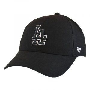 כובע '47 לגברים 47 Brand MLB Los Angeles Dodgers - שחור מלא