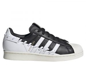 נעלי סניקרס אדידס לנשים Adidas Originals SUPERSTAR - לבן/שחור
