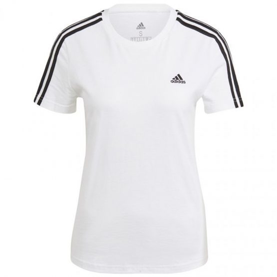 חולצת אימון אדידס לנשים Adidas adidas Essentials Slim - לבן