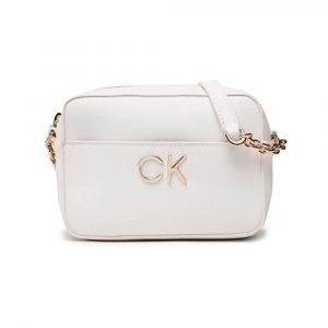 תיק קלווין קליין לנשים Calvin Klein Bags - לבן/זהב