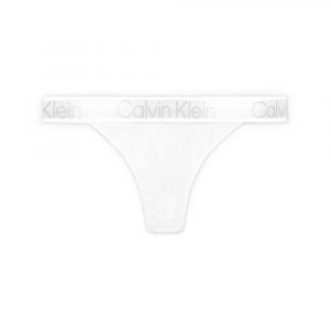 תחתוני קלווין קליין לנשים Calvin Klein Thong - לבן