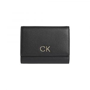 ארנק קלווין קליין לנשים Calvin Klein Wallet - שחור מבריק