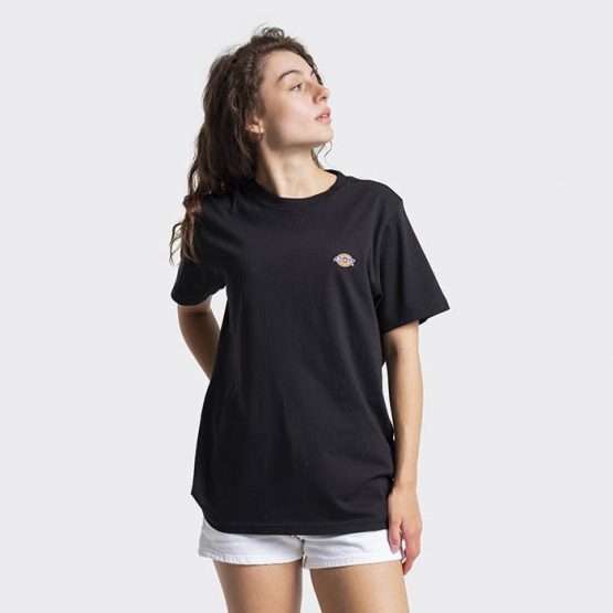 חולצת טי שירט Dickies לנשים Dickies SS Mapleton T-Shirt - שחור
