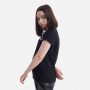 חולצת T קרל לגרפלד לנשים Karl Lagerfeld Ikonic Pocket T- Shirt - שחור