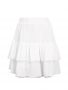 חצאית מיני טופ סיקרט לנשים TOP SECRET snow - לבן