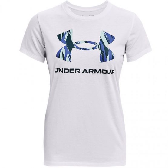 חולצת טי שירט אנדר ארמור לנשים Under Armour Armor Live Sportstyle Graphic Ssc - לבן