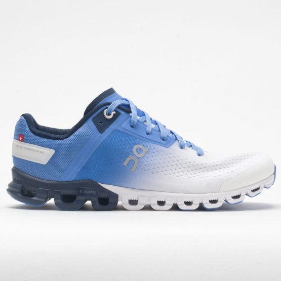נעלי ריצה און לנשים On Running Cloud flow - כחול/לבן