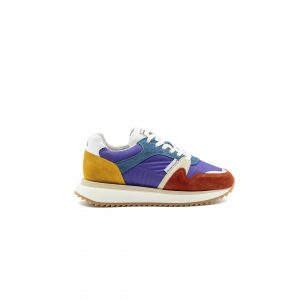 נעלי סניקרס אמבישס לנשים AMBITIOUS SPARK RETRO - סגול/צבעוני