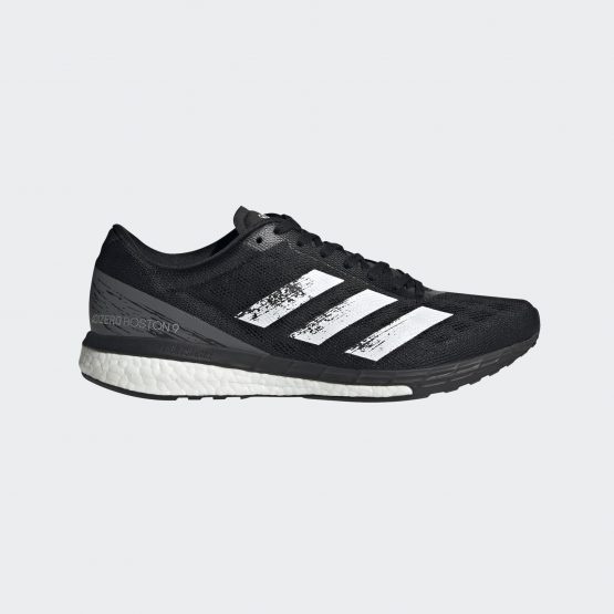 נעלי אימון אדידס לגברים Adidas Adizero Boston 9 - שחור