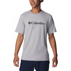 חולצת T קולומביה לגברים Columbia CSC Basic Logo - אפור