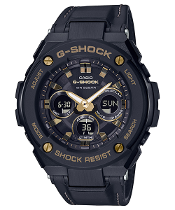 שעון קסיו ג'י-שוק לגברים G-SHOCK GSTS300GL-1A - שחור