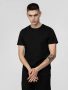 חולצת T פור אף לגברים 4F REGULAR T-SHIRT  - שחור