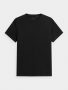 חולצת T פור אף לגברים 4F REGULAR T-SHIRT  - שחור