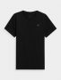 חולצת T פור אף לנשים 4F  SMOOTH T-SHIRT - שחור