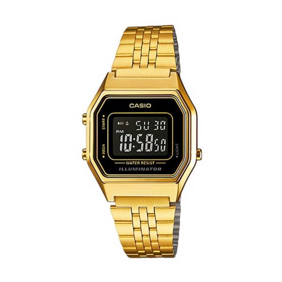 שעון קסיו לגברים CASIO LA680WGA-1B - זהב