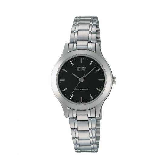 שעון קסיו לנשים CASIO LTP1128A-1A - כסףשחור