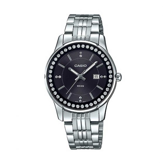 שעון קסיו לנשים CASIO LTP1358D-1A - שחור/כסף