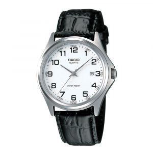 שעון קסיו לגברים CASIO MTP1183E-7B - שחור/לבן