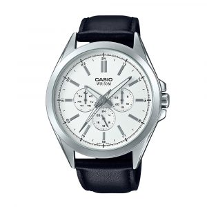 שעון קסיו לגברים CASIO MTPSW300L-7A - שחור/כסף