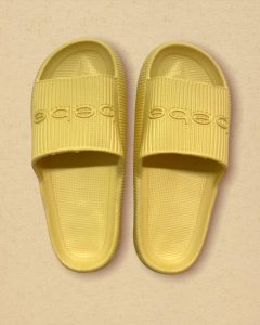 כפכפי בבה לנשים BEBE slippers - צהוב בהיר