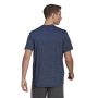 חולצת טי שירט אדידס לגברים Adidas AEROREADY - כחול כהה