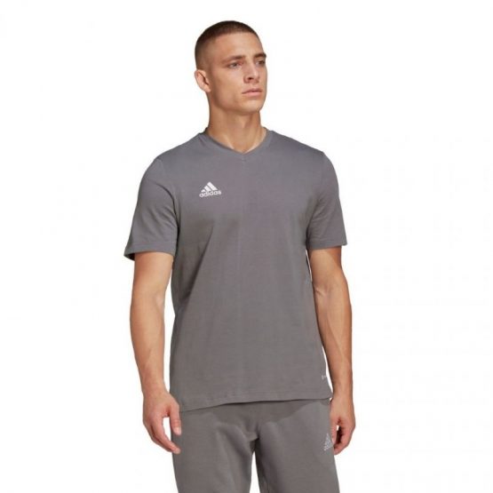 חולצת טי שירט אדידס לגברים Adidas Entrada 22 Tee - אפור כהה