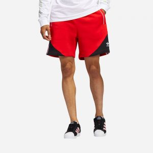 מכנס ספורט אדידס לגברים Adidas Originals Sst Fleece - אדום