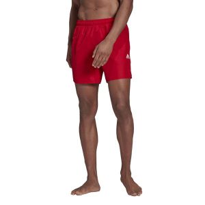מכנס ברמודה אדידס לגברים Adidas SOLID - אדום