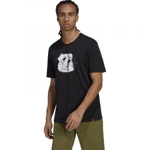 חולצת T אדידס לגברים Adidas Glory Tee - שחור