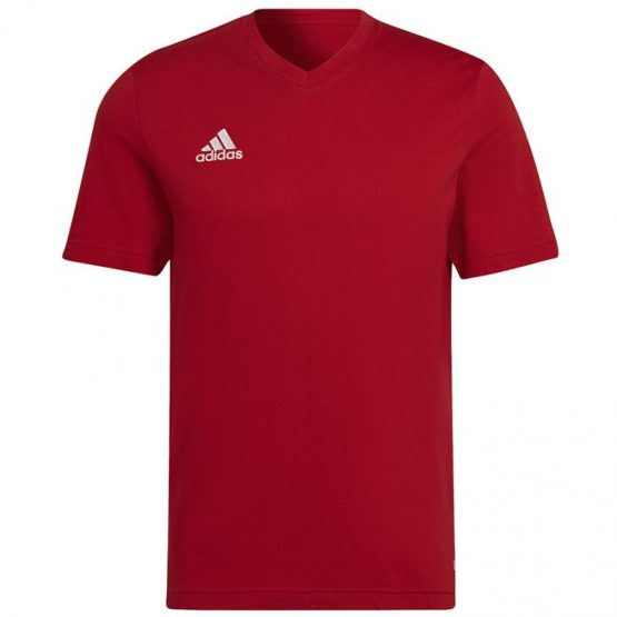 חולצת אימון אדידס לגברים Adidas adidas Entrada 22 Tee - אדום