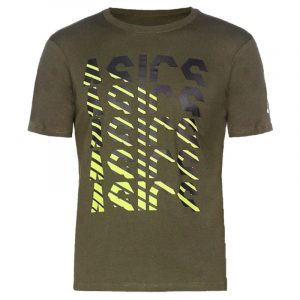חולצת T אסיקס לגברים Asics GPX Fade - ירוק