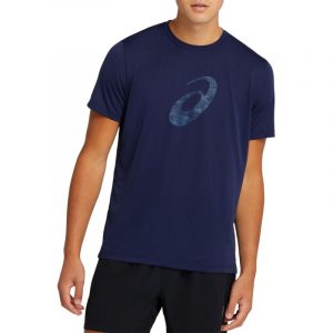 חולצת T אסיקס לגברים Asics Sport GPX SS Top - כחול נייבי