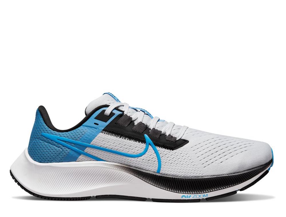 נעלי ריצה נייק לגברים Nike Air Zoom Pegasus 38 - אפור/כחול